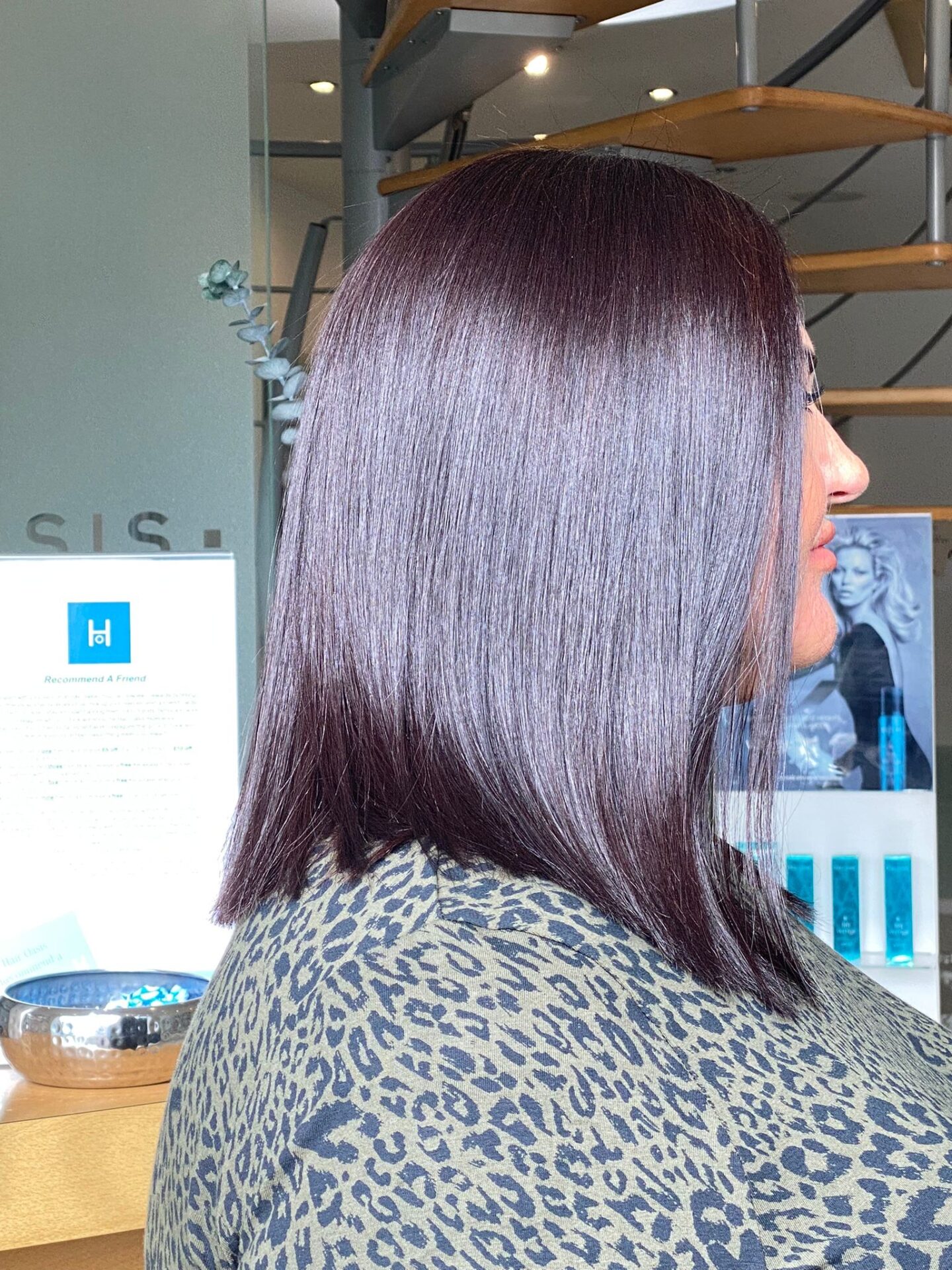 After After hair smoothing treatment top basildon salon