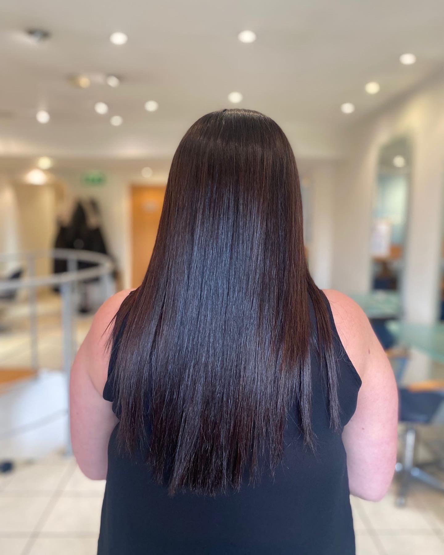 After After smoothing at Hair Oasis salon in Basildon